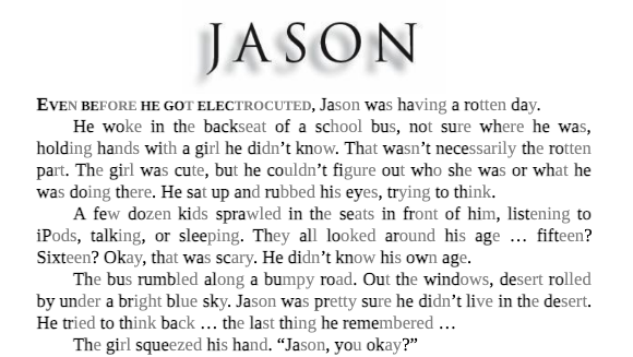 The same book page with Bionic Reading applied, bolding the first half of every word