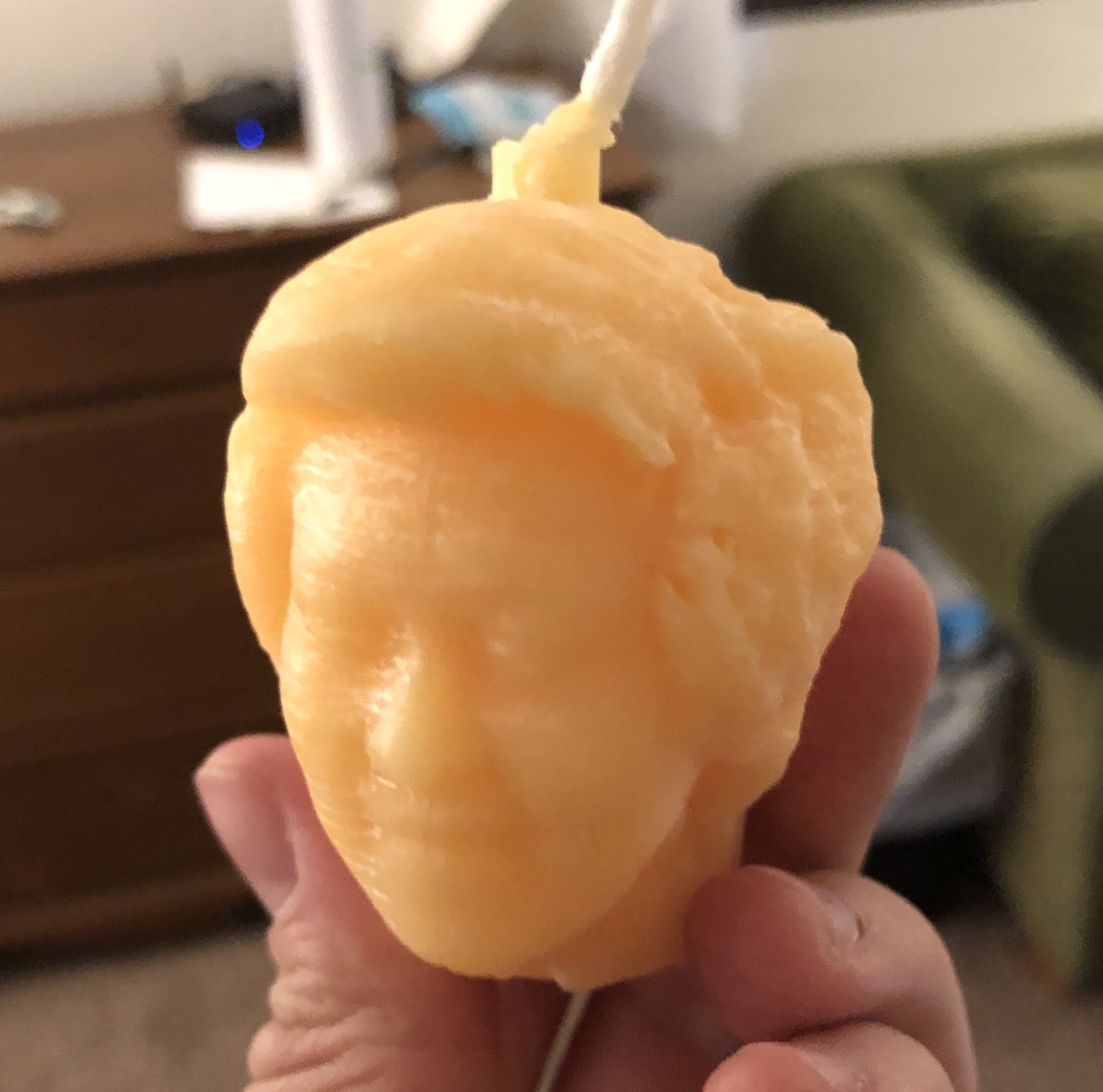 My first proper head candle