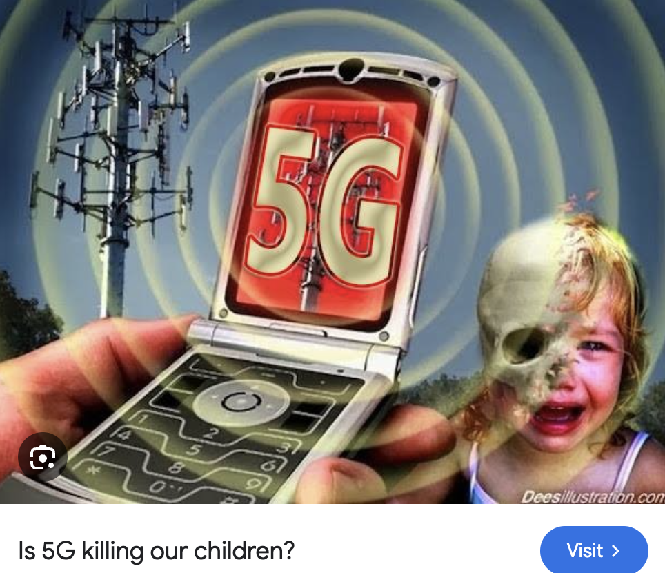 ICNIRP guidelines were probably not read by the creator of this meme