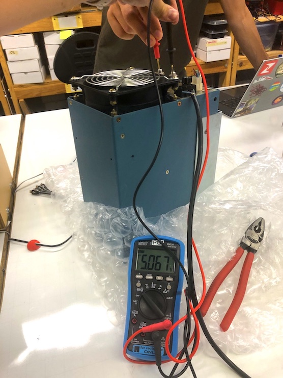 MK750 outputting 5V, as it should