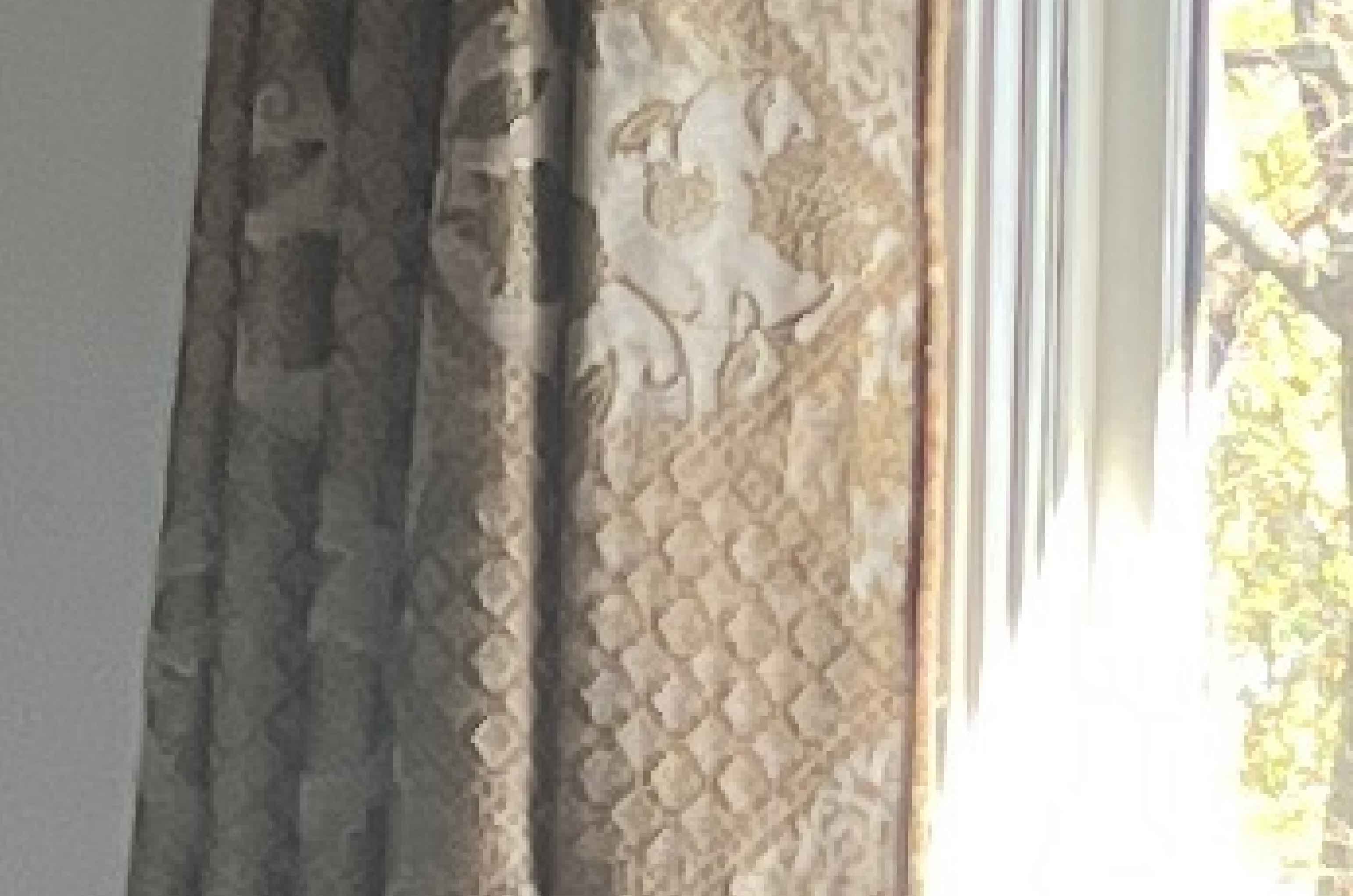 Curtain closeup, iPhone shot